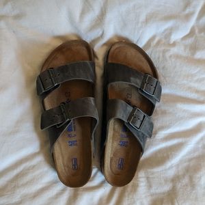 Birkenstock Arizona Oiled Leather Gray